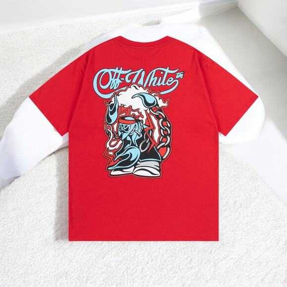 OFF-WHITE Crew neck, short sleeves Size: M - Picture 2 of 6